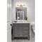 Z-Lite Lyna Vanity, 3-Light, 22 In.W x 6.5 In.L x 9 In.H, Brushed Nickel/Clear 823-3V-BN - alternate 4